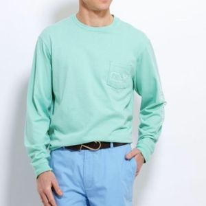 MINT GREEN VINEYARD VINES MEN'S LONG SLEEVE